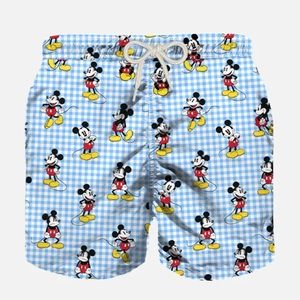 MC2 Saint Barth - Mickey Mouse Boy Light Swim Shorts | ©Disney Special Edition